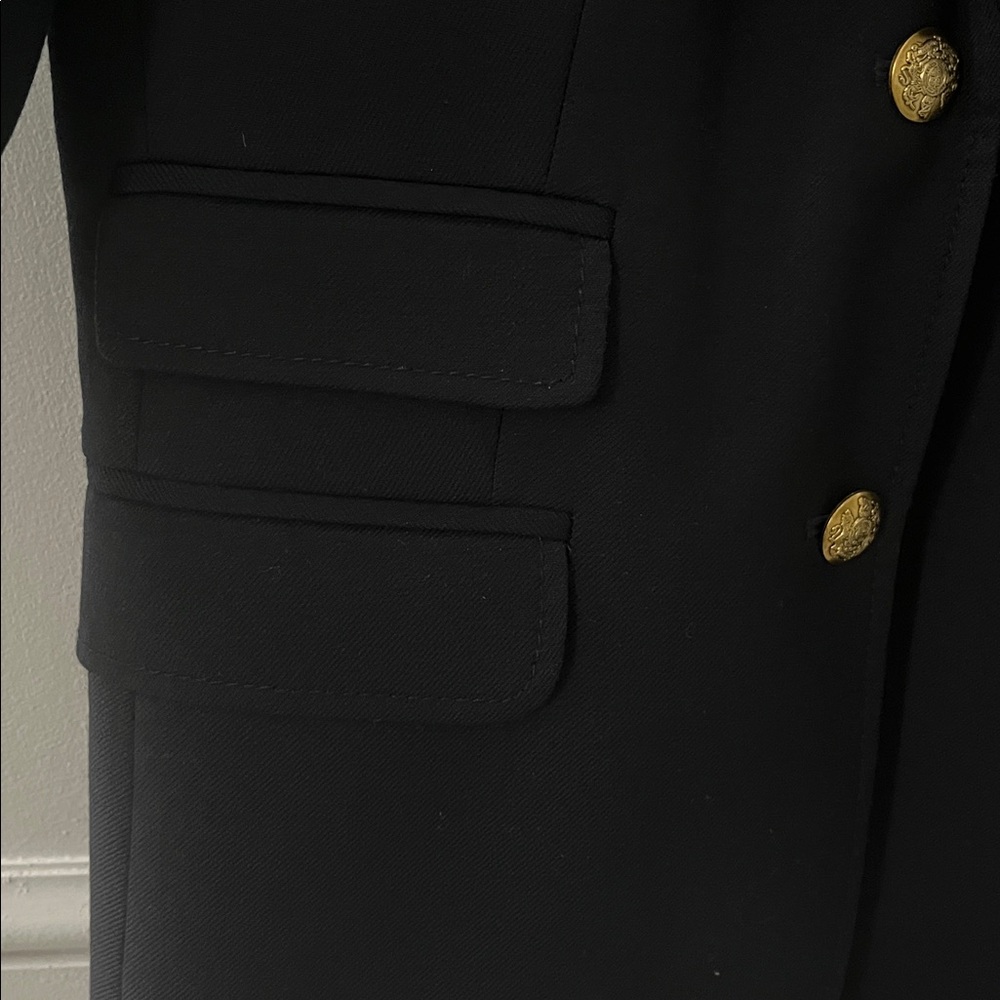 J. Crew Navy Blue Wool Blazer - Picture 6 of 9